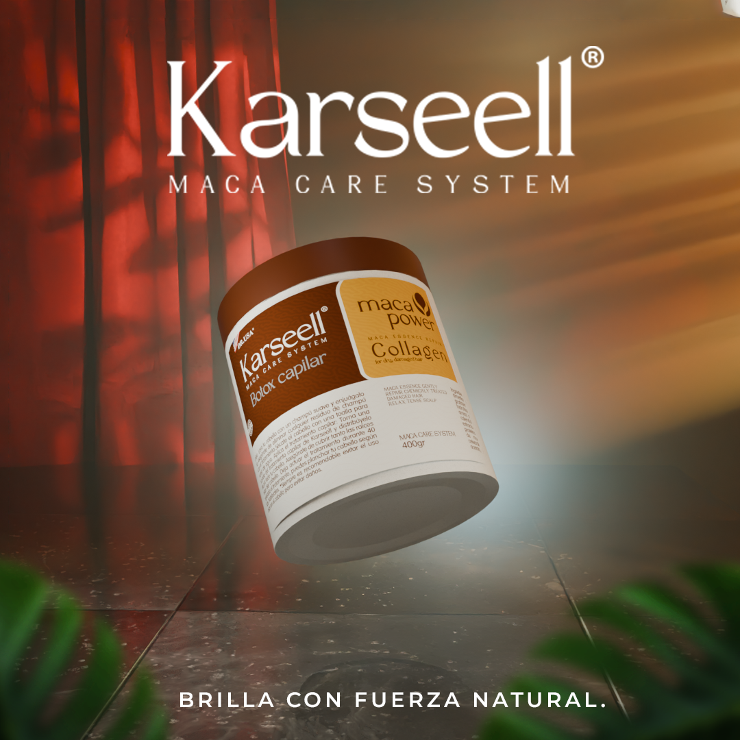 ✨ Devuelve vida a tu cabello con la Mascarilla Capilar de Colágeno Karseell ORIGINAL✨