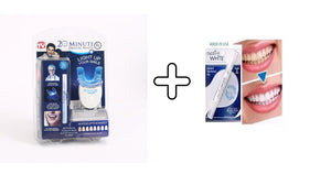 🤍Pack Blanqueador  Kit Blanqueador Dental 20 Minutos + Lápiz Blanqueador Dazzling White⭐⭐
