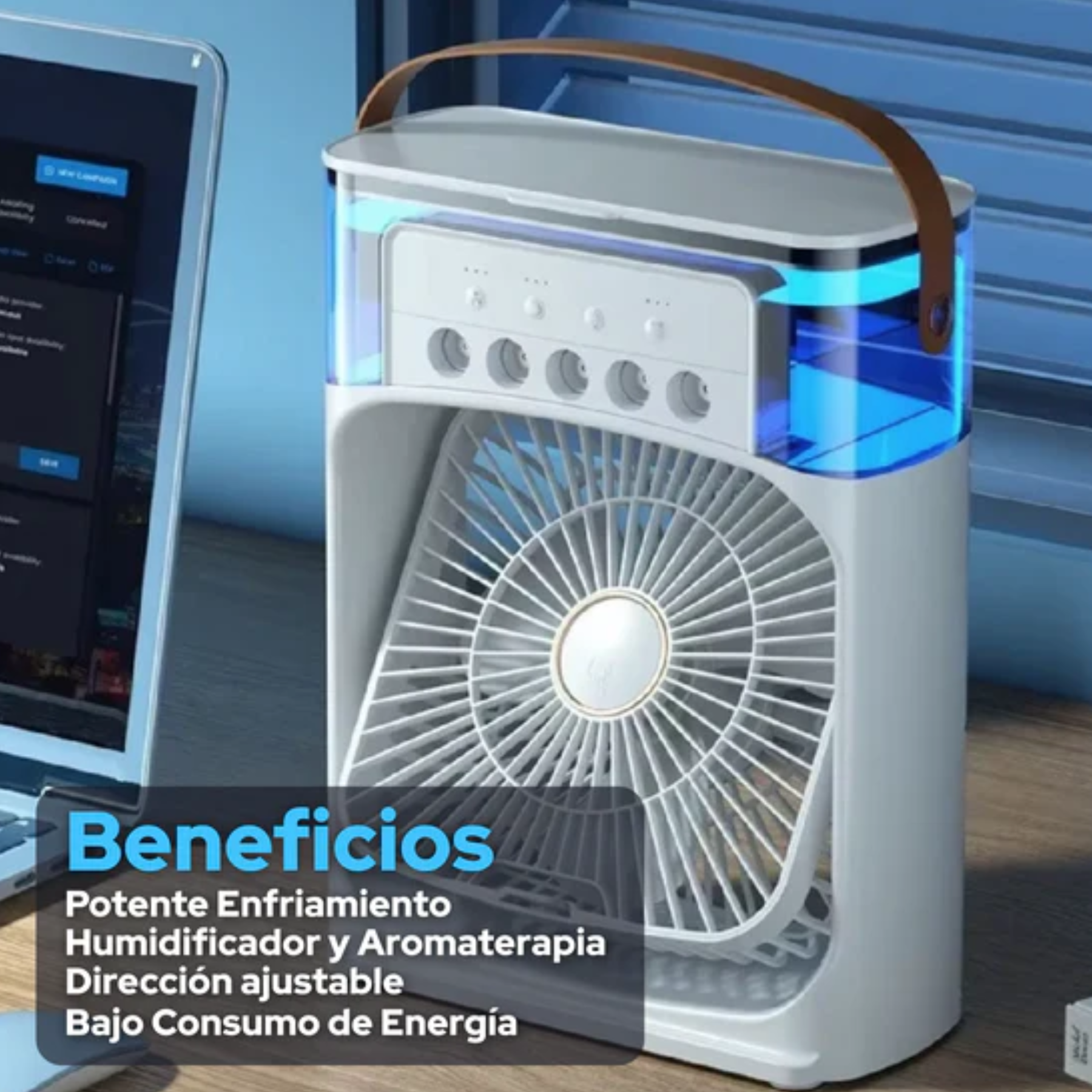La Ola de Calor Se Acerca: ¿Tu Factura de Luz Va a Sobrevivir? Mini Aire Acondicionado Humidificador⭐⭐⭐⭐⭐