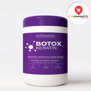 ✨ Botox Keratin Hair Mask 500ml – Recupera la salud y belleza de tu cabello desde la primera aplicación ✨