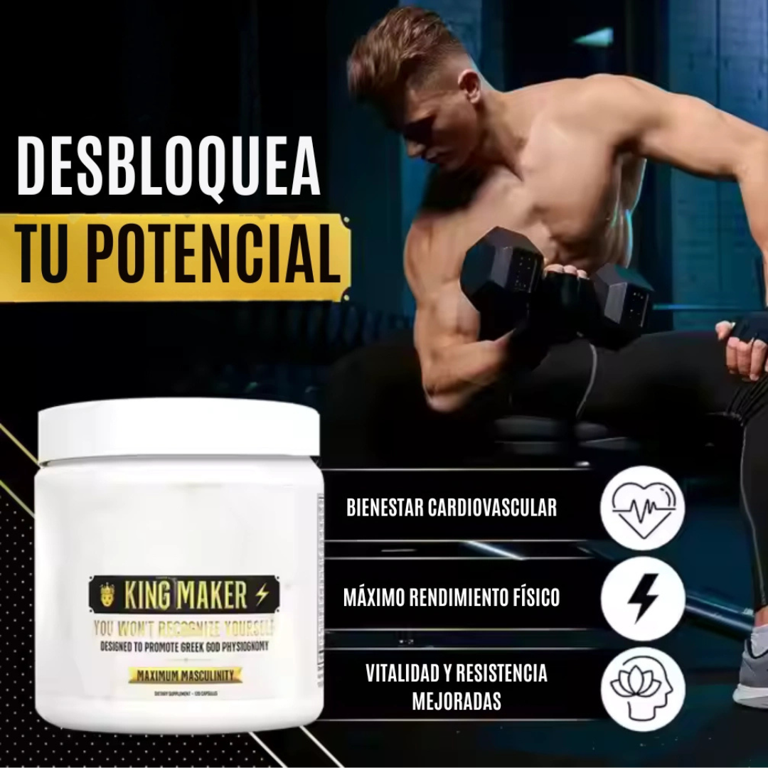 KING MAKER 100 % original  - Desata tu masculinidad con energía natural