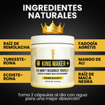 KING MAKER 100 % original  - Desata tu masculinidad con energía natural