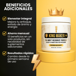 💪 King Maker: el aliado definitivo para tu fuerza y resistencia ⭐