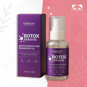 ✨ – Botox Keratin Hair Enhancing Oil de Kormesic Professional - Recupera la salud y belleza de tu cabello desde la primera aplicación ✨
