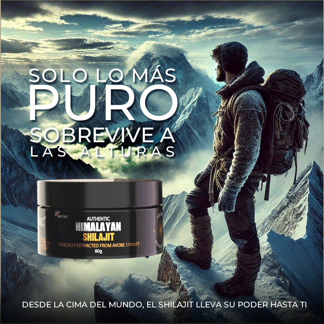 SHILAJIT HIMALAYA ⭐Aporta 84 minerales iónicos esenciales⭐✅ORIGINAL✅