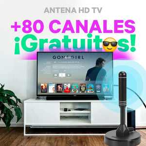 Antena UltraHD + Canales GRATIS + Sorpresa