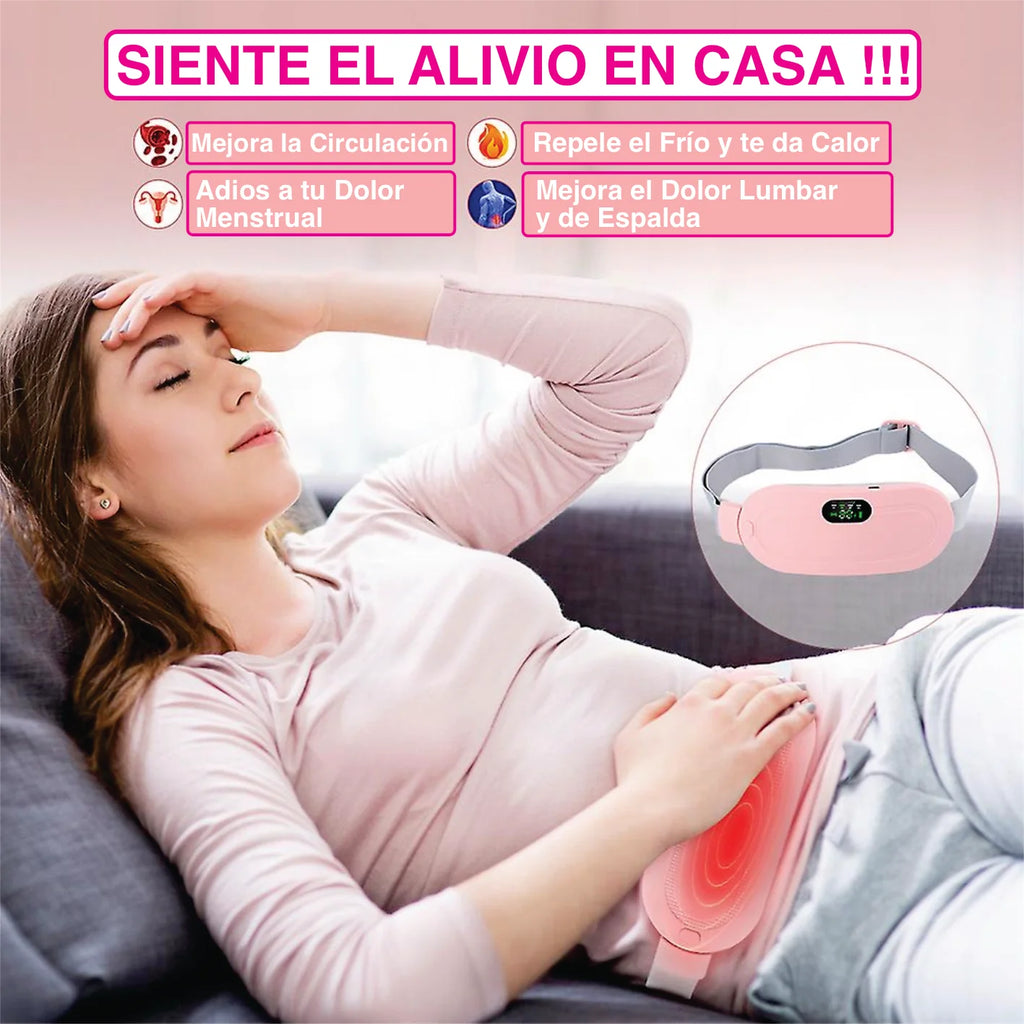 CINTURÓN TÉRMICO PARA DOLOR ABDOMINAL CÓLICOS