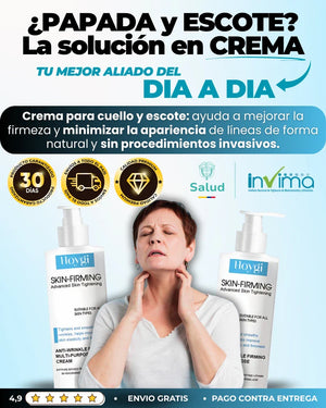 Reafirmante Hoygi 250ml La crema reafirmante que transforma tu cuello y escote ✨