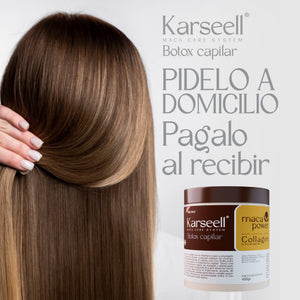 ✨ Devuelve vida a tu cabello con la Mascarilla Capilar de Colágeno Karseell ORIGINAL✨