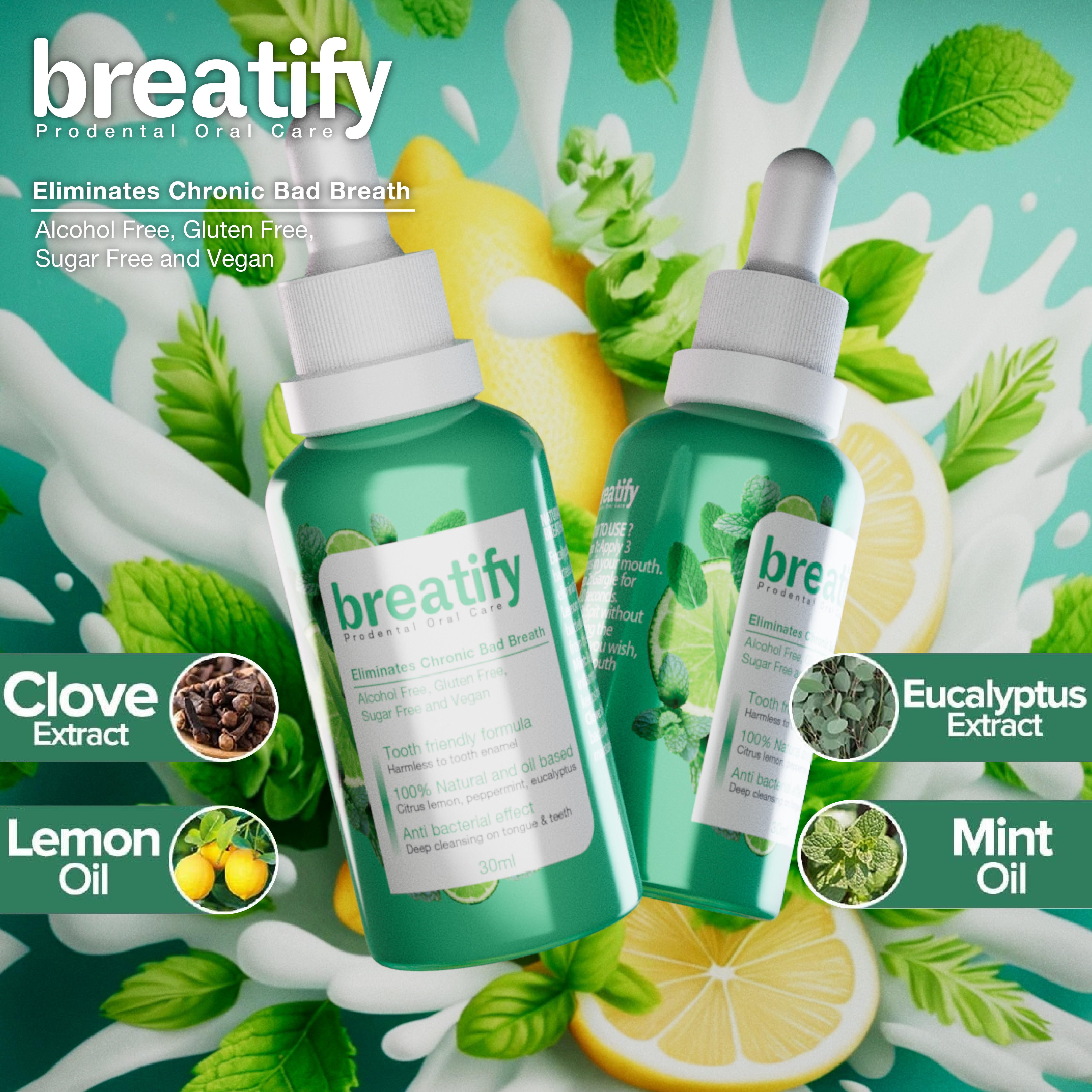 ⭐BREATIFY⭐ 🌿 Despídete del mal aliento con un toque natural