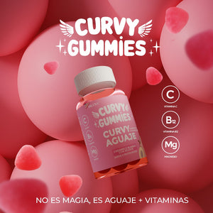 CURVY GUMMIES 🌸 El secreto de tus curvas: gomitas con aguaje, pitahaya y fitoestrógenos