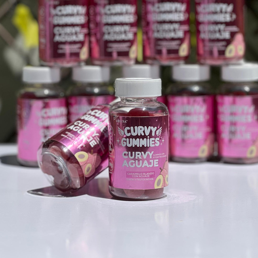 CURVY GUMMIES 🌸 El secreto de tus curvas: gomitas con aguaje, pitahaya y fitoestrógenos