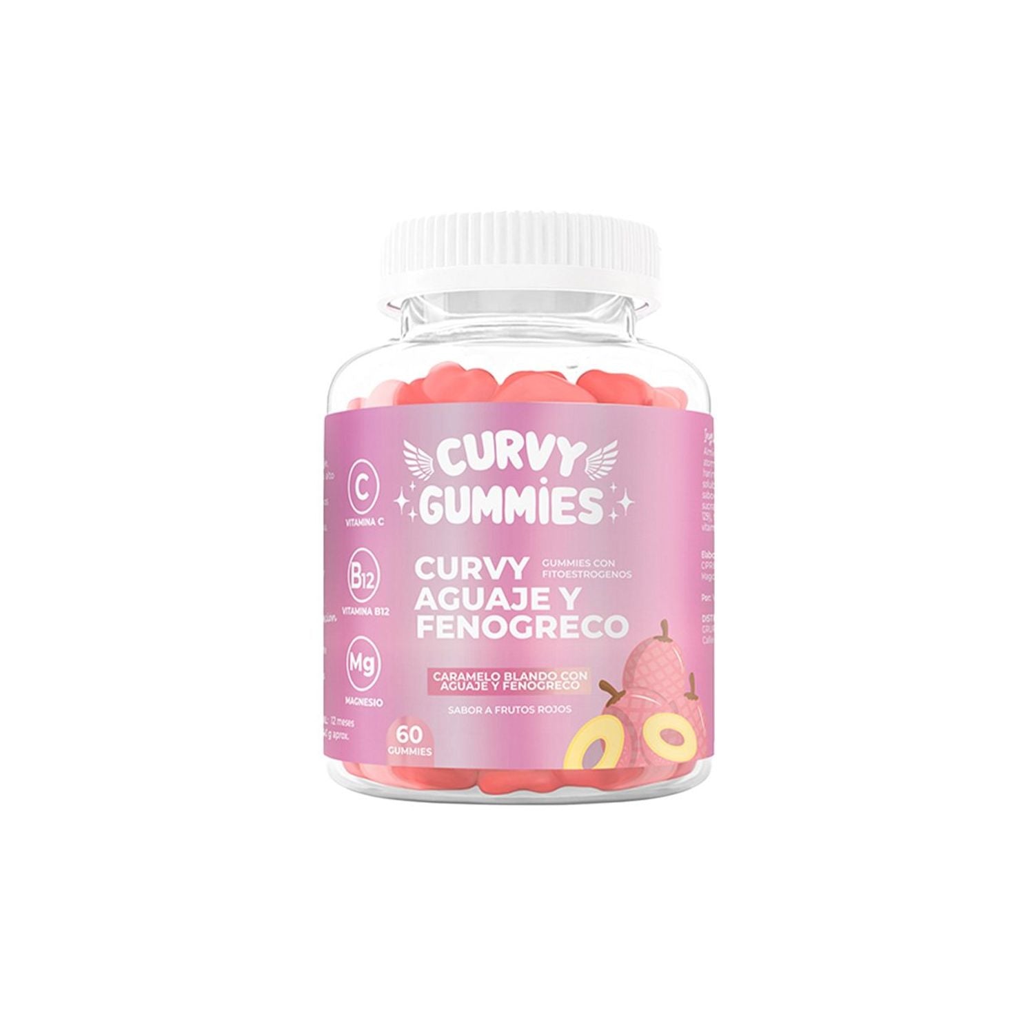 CURVY GUMMIES 🌸 El secreto de tus curvas: gomitas con aguaje, pitahaya y fitoestrógenos